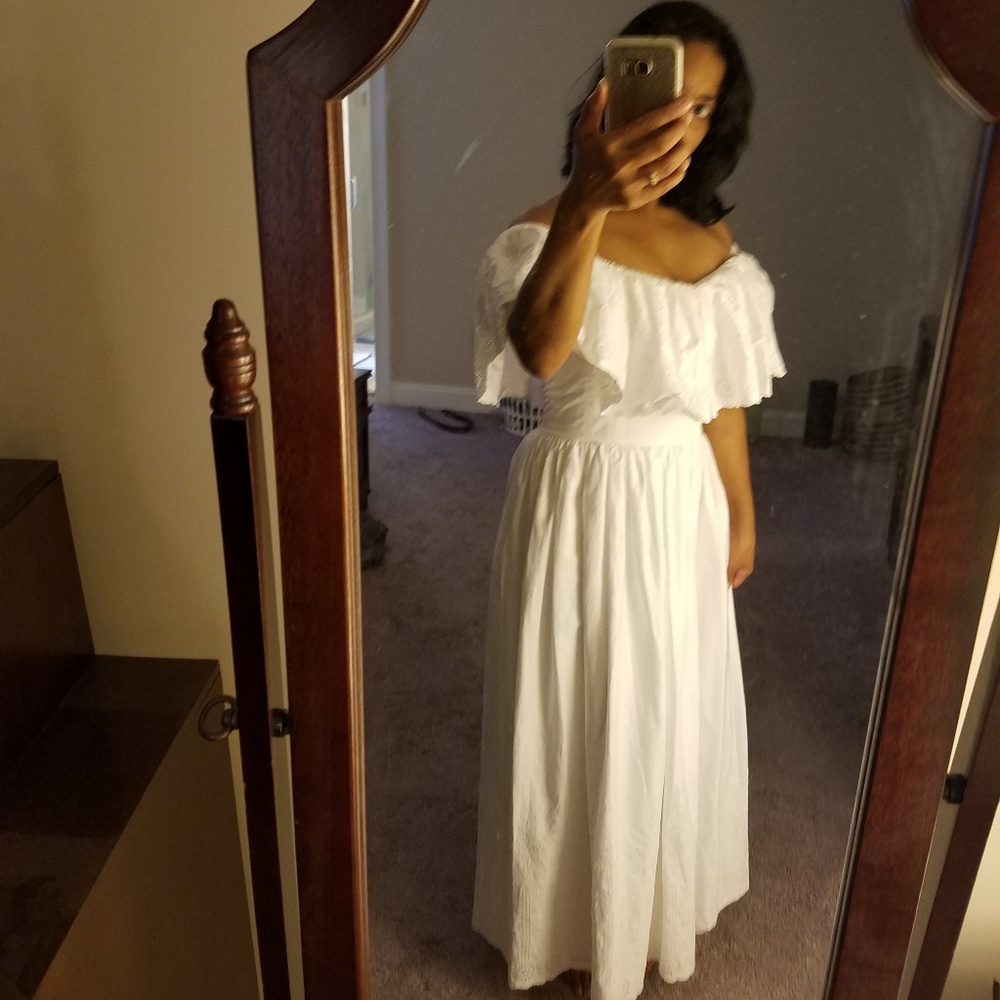 Vintage White Dress